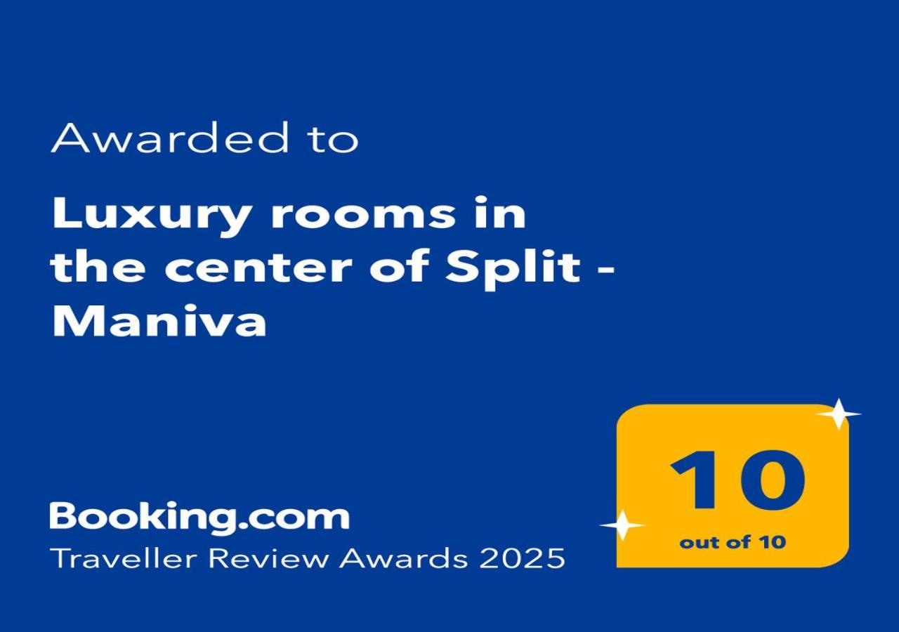 Luxury Rooms In The Center Of Split - Maniva Exteriér fotografie
